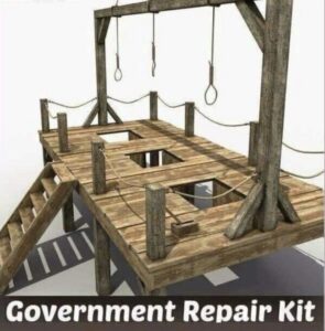 Hanging for treason - Government Repair Kit